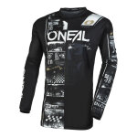 Maillot cross o'neal element attack v. 23 noir / blanc - 2xl