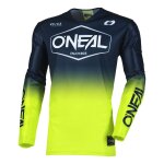 Maillot cross o neal mayhem hexx v. 25 blue / neon yellow - l