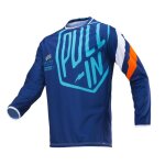 Maillot cross pull - in challenger master navy / orange - xl
