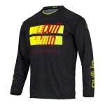 Maillot cross pull - in challenger master noir / jaune fluo / rouge - s Maillot cross pull - in challenger master noir / jaune fluo / rouge - s