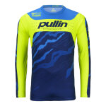 Maillot cross pull - in master race camo / navy neon - m