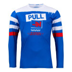 Maillot cross pull - in trash bleu / blanc / rouge - s Maillot cross pull - in trash bleu / blanc / rouge - s