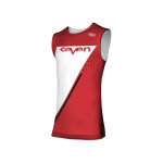 Maillot cross seven zero echelon over rouge - m