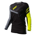 Maillot cross shot contact rush neon yellow - xl