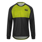 Maillot manches longues vtt giro roust vert - s
