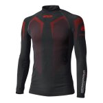 Maillot technique held 3d - skin warm top noir / rouge - 3xl