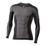 Maillot technique manches longues mixte sixs ts2l bt noir carbon - xl / 2