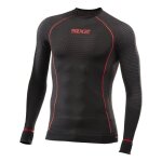 Maillot technique manches longues mixte sixs ts2w cu noir carbon - xs / s