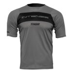 Maillot vlo manches courtes thor intense dart gris / noir - xs