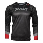Maillot vélo thor assist mtb ls noir / gris - xs Maillot vélo thor assist mtb ls noir / gris - xs