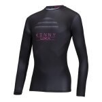 Maillot vlo vtt manches longues kenny charger femme noir - xs