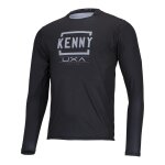 Maillot vlo vtt manches longues kenny prolight adulte noir - xl