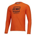 Maillot vlo vtt manches longues kenny prolight adulte orange - m