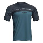 Maillot vtt manche courte thor assist censis bleu - xs