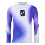 Maillot vtt manches longues kenny prolight white dye blanc - l