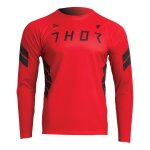 Maillot vtt manches longues thor assist sting rouge - s
