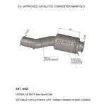 Manchon catalys� leovince honda cb 650 r neo sport cafe 19 - 20