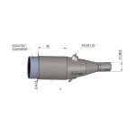 Manchon catalys� leovince pour ligne compl�te honda adv 350 22 - 23