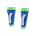 Manchons de compression mollets sixs vert et bleu - s