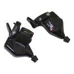 Manettes de drailleur vtt microshift 9v avec poignes