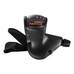 Manette de vitesse shimano nexus sl - 7s50 7 vitesses pour cj - nx10 droit