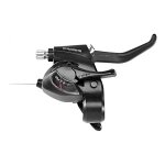 Manette vtt droite shimano stef41 6v pour frein v - brake (2doigts)