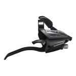 Manette vtt droite shimano stef500 8v pour frein v - brake (4 doigts)