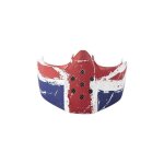 Mask union jack shark