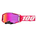 Masque cross 100�% armega hiper kloug mirror dark rouge