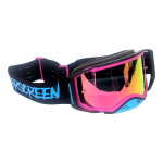 Masque cross airscreen aero 01 mx black / magenta / cyan iridium rose