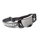 Masque cross airscreen aero 03 mx gray / white / black iridium miroir