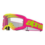 Masque cross alpinestars vision 5 wordmark pink / yellow fluo clear