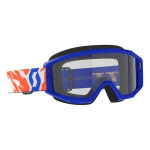 Masque cross enfant scott primal bleu - �cran works clair