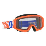 Masque cross enfant scott primal orange - �cran works clair