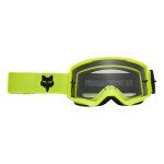 Masque cross fox racing main core yellow fluo