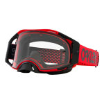 Masque cross oakley airbrake mx moto red b1b - cran clair