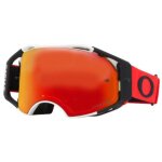 Masque cross oakley airbrake rouge / blanc �cran prizm torch iridium
