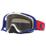 Masque cross oakley crowbar checked finish �cran dark grey