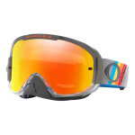 Masque cross oakley o frame 2. 0 pro mx tld grey stripes - cran fire