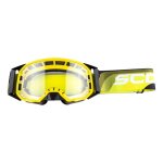 Masque cross scorpion e24 jaune fluo / noir
