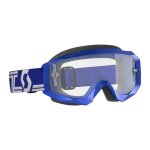 Masque cross scott hustle x mx bleu / blanc �cran clair
