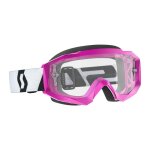 Masque cross scott hustle x mx rose / noir �cran clair