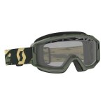 Masque cross scott primal enduro camo kaki cran clair