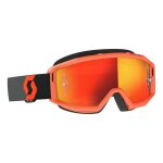 Masque cross scott primal orange / noirt cran works chrome orange