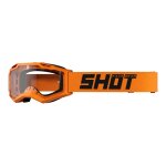 Masque cross shot assault 2. 0 solid orange fluo brillant - écran trans Masque cross shot assault 2. 0 solid orange fluo brillant - écran trans