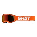 Masque cross shot iris 2. 0 solid orange mat - �cran iridium arc - en - cie