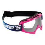 Masque cross swaps pixel rose �cran clair