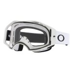 Masque oakley airbrake lite blanc mat �cran clair