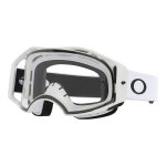 Masque oakley airbrake lite matte blanc �cran clair