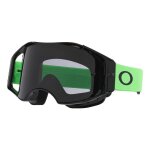 Masque oakley airbrake lite moto vert �cran light grey